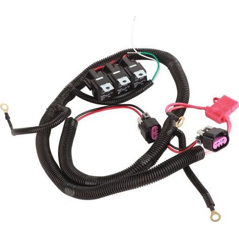 Faisceau de câbles de ventilateur électrique double 7L5533A226T Remplacement résistant à la chaleur pour le contrôle de l'ECU 1999-2006 (1/5)