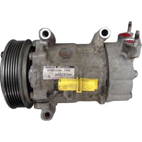 Compresseur Air Conditionne CITROEN Berlingo [PRODUIT D'OCCASION]♻️9800822280
