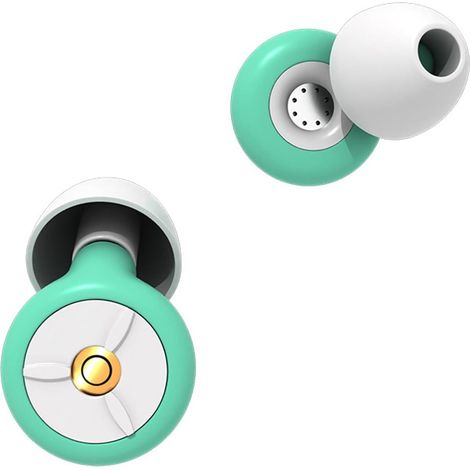 Bouchons d'oreilles en silicone pour dormir - Protection auditive - Anti-ronflement - Protection contre le bruit - Pour batteur, concert, musicien (1/5)