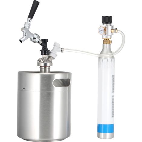 CO2-Ladegerät-Set aus Aluminium mit Tr21x4-Gewinde, Zubehör für die Soda-Brauerei (1/5)