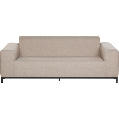 Garden Sofa 3 Seater ROVIGO Beige