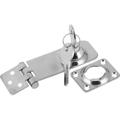 Serrure à cadenas en acier inoxydable, loqueteau de maintien pour bateau, yacht, pêche, accessoire marin robuste (1/5)