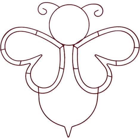 Cadre Métallique Pour Couronne De Pâques - Forme Lapin Cœur Carotte Œuf - Support Pour DIY Floral Et Décoration Extérieure Intérieure - 40 cm (1/3)