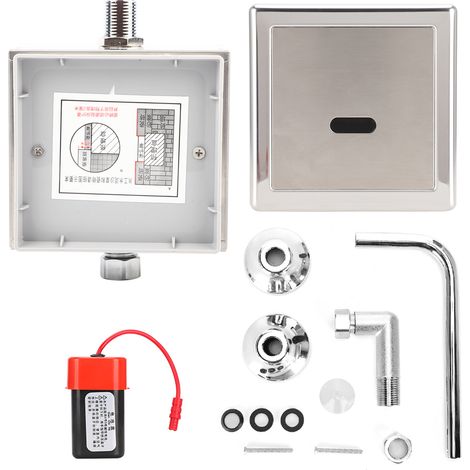 Kit de chasse d'eau automatique pour urinoir à induction infrarouge, accessoires pour hôtel. (1/5)