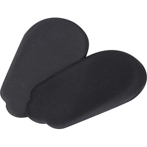 Correcteur de jambes type X, coussinets en PU noir, petite taille (lot de 2 paires) (1/3)