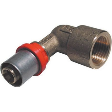 RACCORDO PRESS CURVO FEMMINA 1/2 x 20