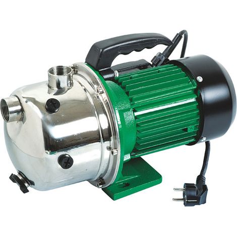 Ribiland – Pompe à eau de surface 970 W – Pression 4 bars – Débit 33 L/min – Hauteur d'aspiration 7 m – Corps en fonte d'aluminium - PRGJET101I (1/5)