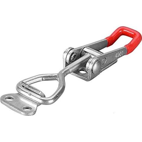 10pcs Loquet à bascule, Acier au carbone zingué, 100KG, Pour coffre glacière et armoire (1/4)