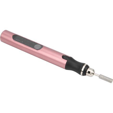 Ensemble de stylo graveur électrique micro, machine à percer les ongles, mini outil multifonction portable rechargeable par USB (1/5)