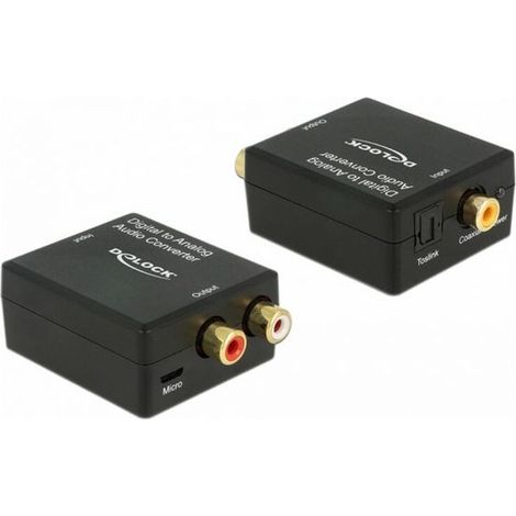 Delock toslink to rca digital audio converter (1/3)