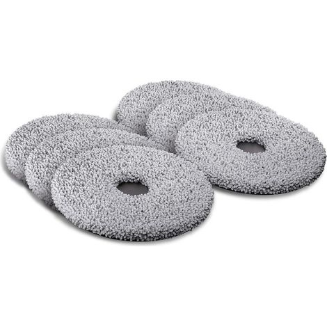 6 Pièces Serpillères Rechange pour Robot Plus 505 Combo, Plus 405 Combo (1/4)