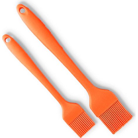 Brosse à huile en silicone, brosse à huile pour barbecue, ustensiles de cuisine, brosse à huile en silicone intégrée, brosse pour barbecue (1/5)