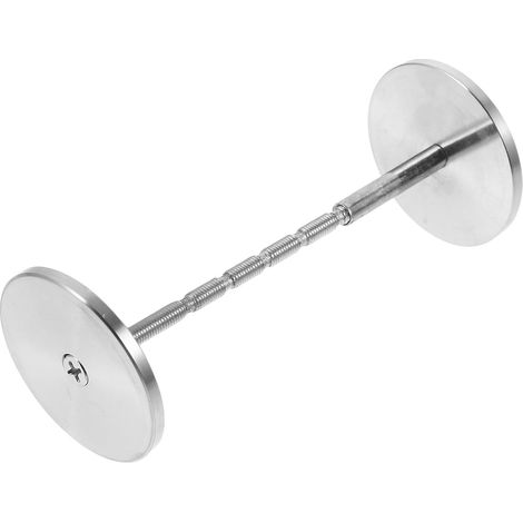 Plaque de recouvrement pêne en acier inoxydable pour serrures porte intérieures sécurité et (1/5)