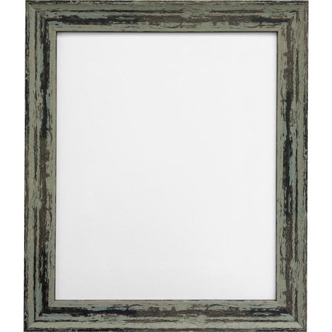 10 x 8 "Industrial Cadre Photo vieilli Vert (1/3)