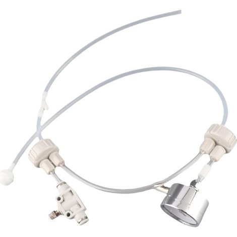 Kit de Système de Générateur de CO2 avec Manomètre, DIY Système pour Aquarium Plante, Kit de Bouchon de Bouteille de jauge de Valve de Tube Pro (1/5)