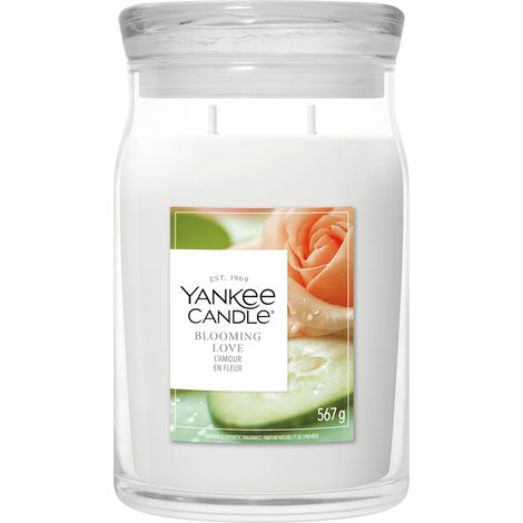 Candela Blooming Love 567g Bianco Yankee Candle