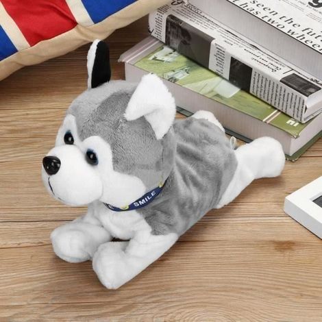 Électronique Robot Chien Jouet Peluche Interactive Détecteur Son Touche Aboiement Marche Cadeau Enfant Bébé Anniversaire L403 H02320 (1/3)