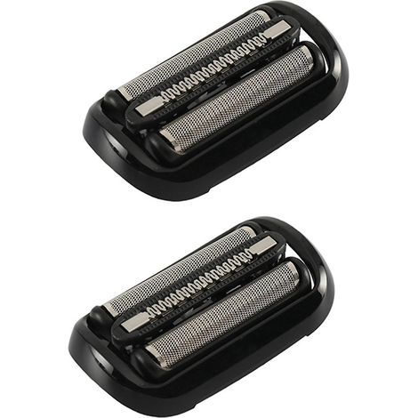 2 Ersatzscherköpfe für BRAUN Elektrorasierer der Serie 5/6, Referenz 53b, kompatibel mit den Modellen 50-r1000s/50-b1300s und 6075c-hy.