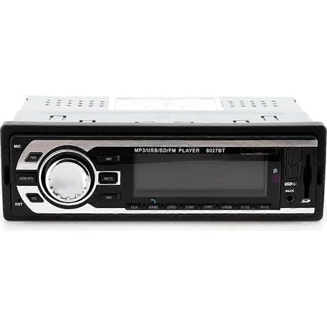 12-V-Autoradio mit MP3-Player, FM-Radio, USB- und AUX-Anschluss sowie Fernbedienung