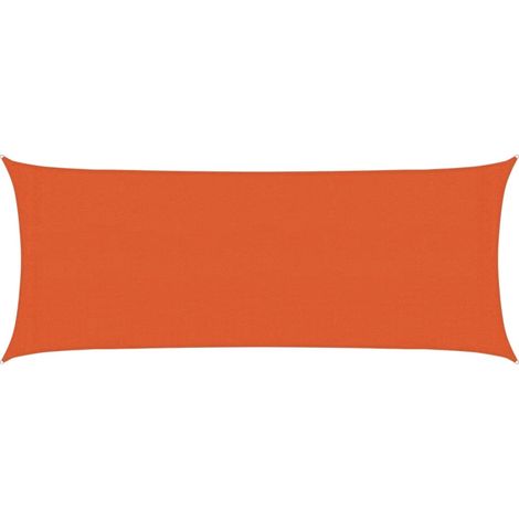 Maison Exclusive - Vela Parasole 160 g/m² Arancione 2x4,5 m in HDPE