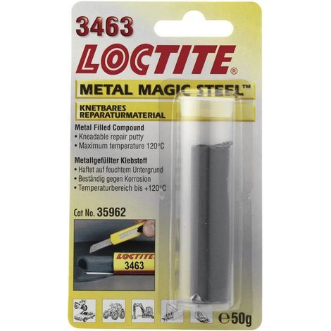 Loctite 3463 mastic époxy chargé acier métal (1/5)