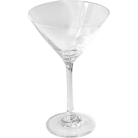 1 verre à cocktail en cristal, soufflé à la main, 23,1 x 21,1 x 13,9 cm, transparent, idéal pour espresso martini (1/5)