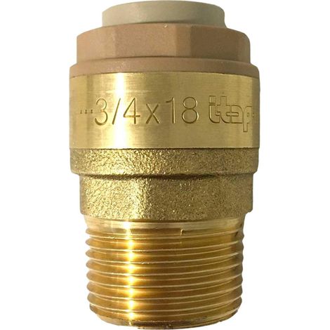 Raccord Rapide 3/4'' Pour Tuyau Cuivre Et Per ø 18 Mm