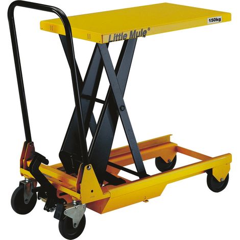 Table élévatrice à Ciseaux simple, capacité charge 250kg, 830 x 500mm ( Prix pour 1 )