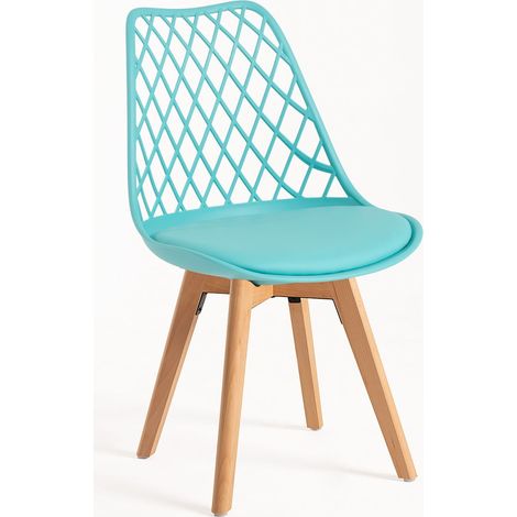 Packs Sillas Comedor - Pack 6 Sillas Mima - Aguamarina (1/5)