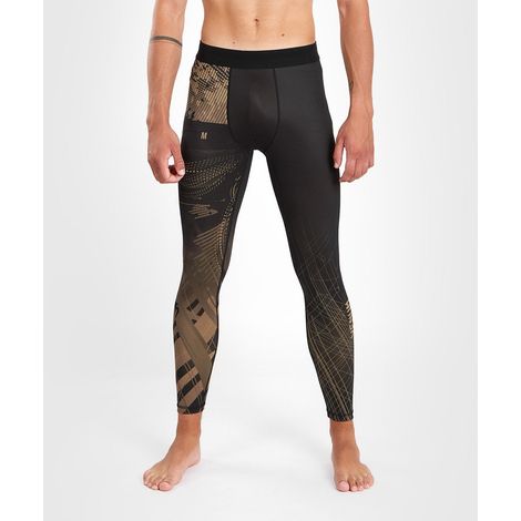 Venum Herren-Leggings Gorilla Jungle, Schwarz Sand, Größe L