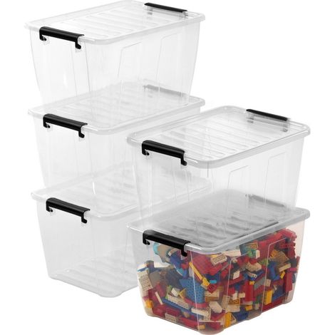 Home Box 15l Universal-Aufbewahrungsbehälter mit Deckel (1/5)