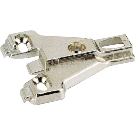 Embase à cadre à visser pour intermat - Distance : 0 mm - HETTICH (1/2)