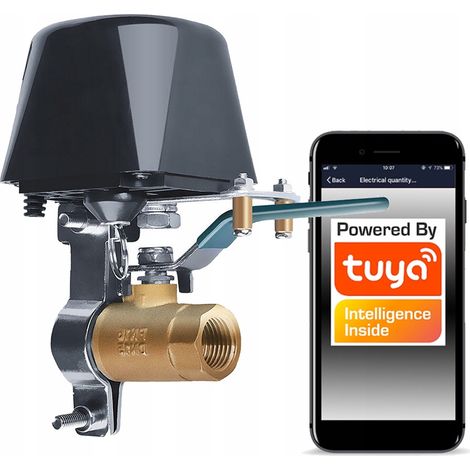Contrôleur de vannes d'eau et de gaz intelligent WiFi TUYA