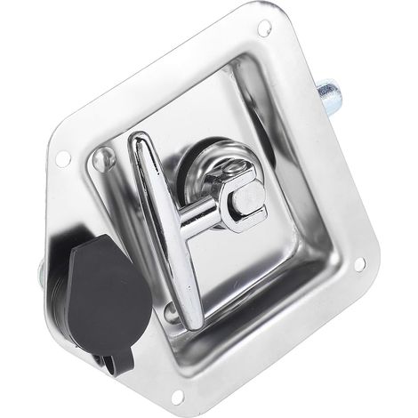 Serrure à Poignée Pliante en Forme de T en inox (1/5)