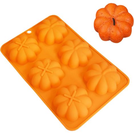 Moule en silicone pour Halloween – Thème festif et amusant – Résistant à la chaleur – Moule citrouille (1/5)