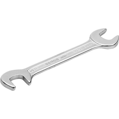 Bahco Liliput-Doppelmaulschlüssel, 82,5° + 15° abgewinkelt, SW 1/8