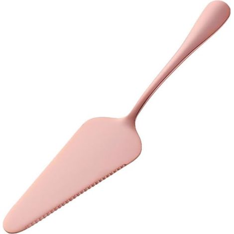 serrated cake scoop decor rose gold pasties cheese cakes wedding cake scoop stainless steel pastry scoop cream utensils pizza cake travel (1/5)