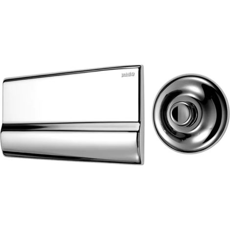PLACCA DI COPERTURA + PULSANTE PER CASSETTA INCASSO Cromato PUCCI 80007512