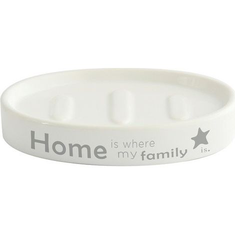 Porte Savon Céramique HOME Blanc MSV (1/2)