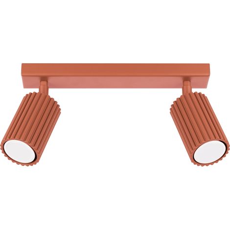 Foco ámbar 2 GU10 rojo ocre ALU lumilo 16.547.37 (1/5)