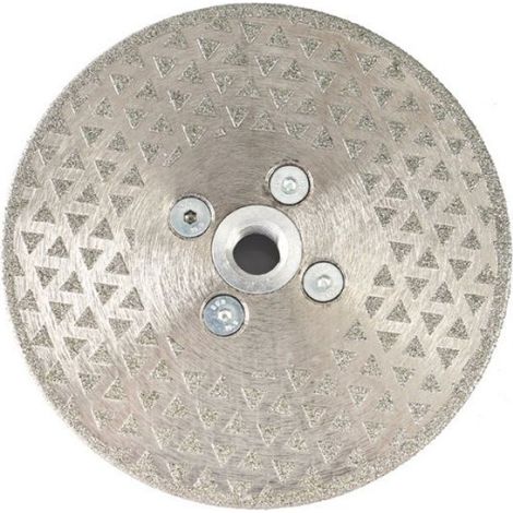 Disque Diamanté - 125 mm - Filetage M14 - Pour Tronçonnage Et Meulage Marbre Granit - Usage Sec Ou Humide - 1 Pièce (1/5)