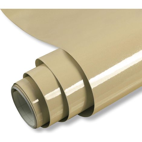 Carta parati adesiva vinile impermeabile 60x500 cm oro (1/4)