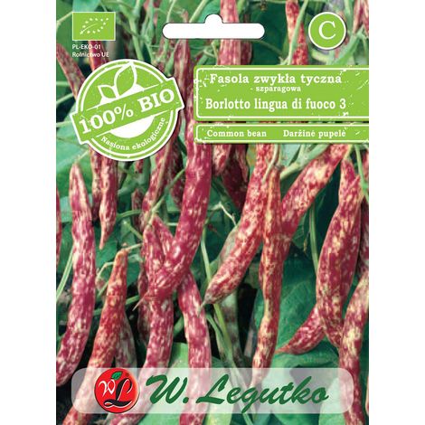 LEGUTKO Chicchi di caffè Borlottolinguadifuoco biologici 3 (30g) (1/2)