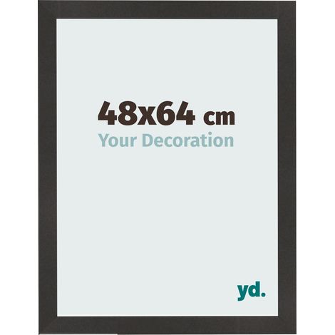 yd. - Cadre photo 48x64 - Noir Mat - MDF - Bologna