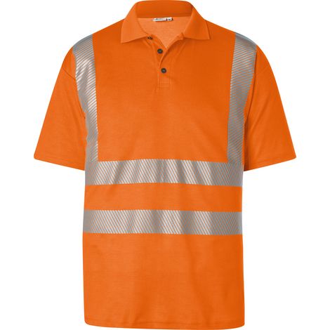 Kübler Polo REFLECTIQ PSA 2 5042 warnorange Gr. M (1/2)