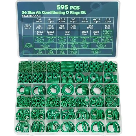 Kit De Joints Toriques Pour Auto AC 595 Pièces (1/5)