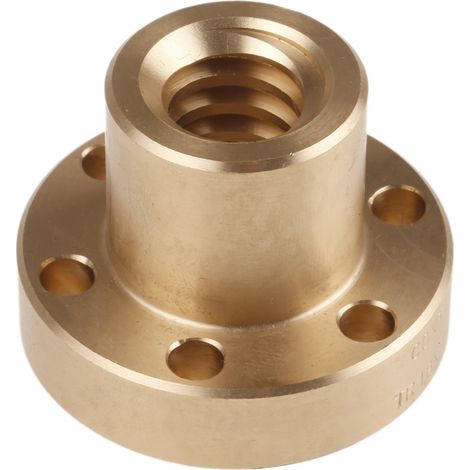 Bague écrou à embase RS PRO, axe de 18mm ( Prix pour 1 ) (1/2)