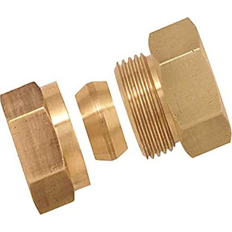 Boutte 3117403 Raccord bicone laiton femelle 15x21 Tube 14 (1/2)
