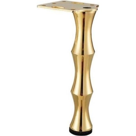 4 pieds de meubles en métal de luxe légers en bambou (19 cm (or)) (1/4)