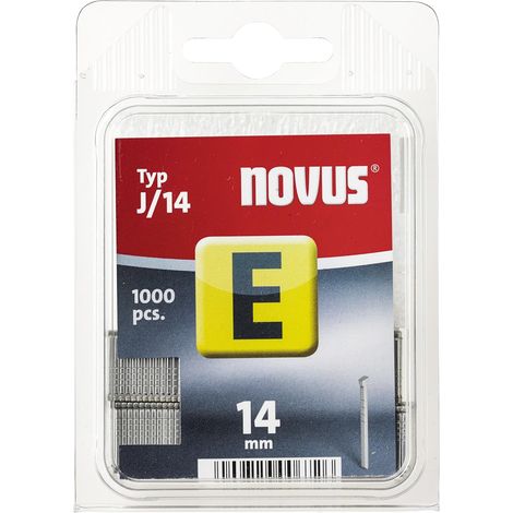 Novus Tackernägel Typ E J 14 mm 1000 Stück Tackerklammern & Nägel (1/3)